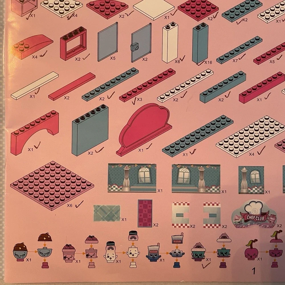 Shopkins kinstructions chef